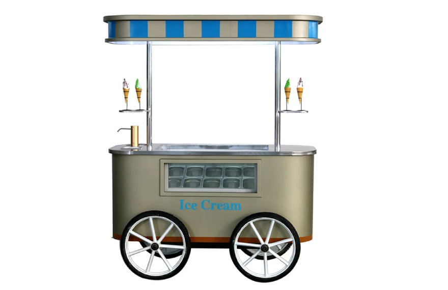 mobile ice cream cart for sale
